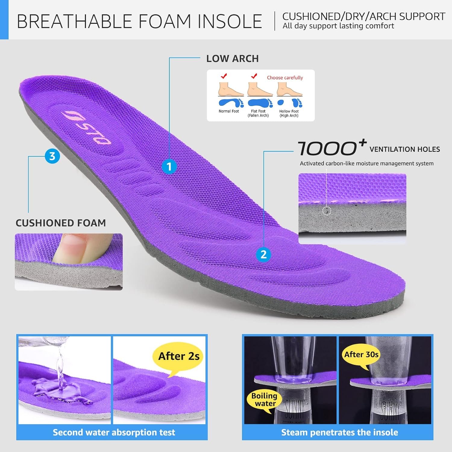 STQ Slip On Breathe Mesh Walking Shoes Women Fashion Sneakers Comfort Wedge Plat...