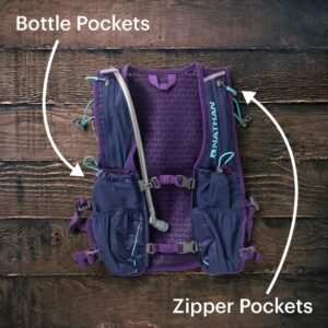 Nathan TrailMix Running Vest/Hydration Pack. 12L (12 Liters) for Men and Women |...