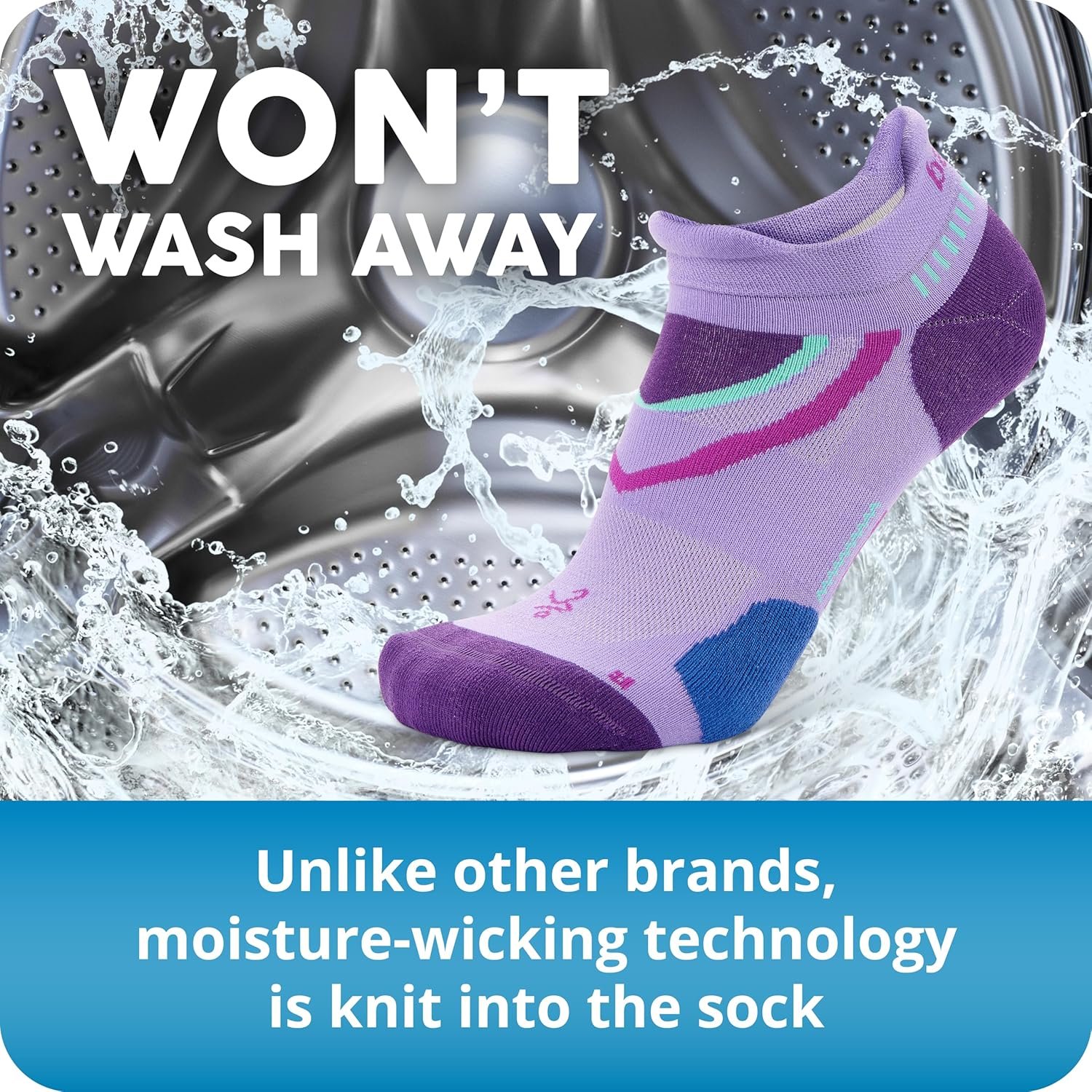 Balega Women's Ultraglide Cushioning Performance No Show Athletic Running Socks ...