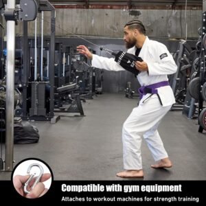 Elite Sports Jiu Jitsu Grip Trainer Simulate Gi - Resistance Band Grip Strength ...