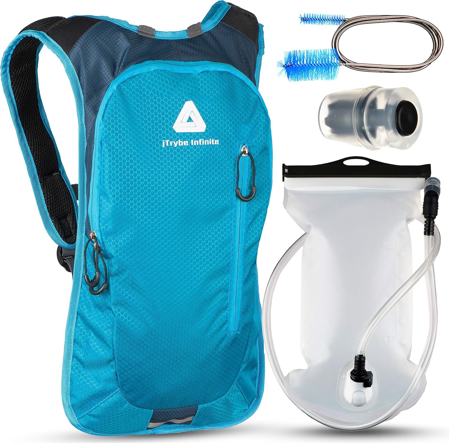 JTRYBE Hydration Pack for Running, Biking with Hydration Bladder 2L. Awesome Wat...