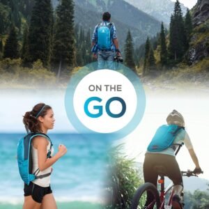 JTRYBE Hydration Pack for Running, Biking with Hydration Bladder 2L. Awesome Wat...