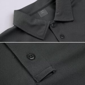 MAGCOMSEN Men's Polo Shirt Quick Dry Performance Short Sleeve Tactical Shirts Pi...