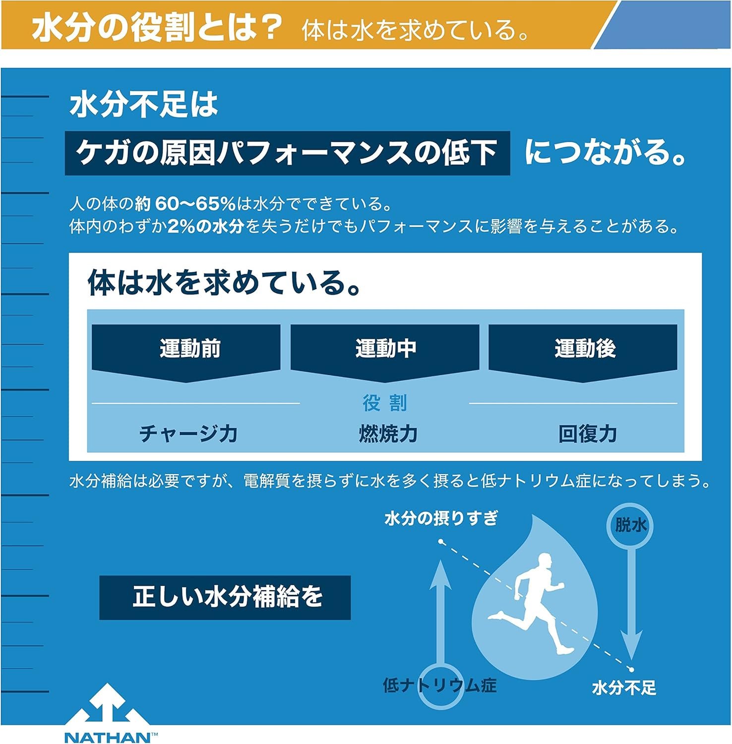 Nathan Triangle Hydration Waist Pack