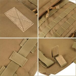 LIVANS Tactical Molle Hydration Pack Mobility Hydration Carrier Military Hydrati...