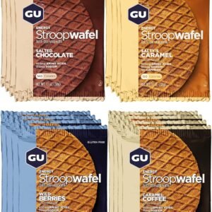 GU Energy Original Sports Nutrition Energy Gel, 24-Count, Assorted Indulgent Fla...