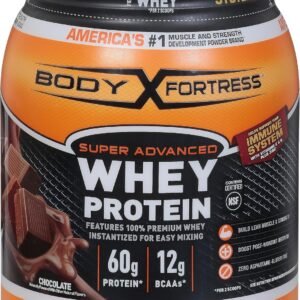 Body Fortress 100% Whey, Premium Protein Powder, Chocolate, 1.78lbs (Packaging M...