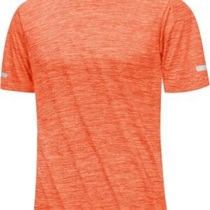 MAGCOMSEN Men's Workout T Shirts Athletic Fit Short Sleeve Crew Neck Tee Moistur...