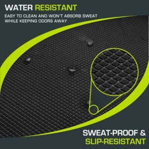 ProsourceFit Exercise Balance Pad – Non-Slip Cushioned Foam Mat & Knee Pad for F...