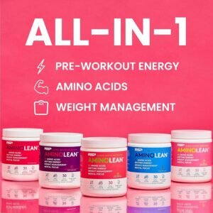 RSP NUTRITION AminoLean Pre Workout Powder, Amino Energy & Weight Management wit...