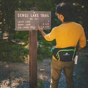 Rimrock Lumbar Hydration Hip Pack with 1.8L Intake ICE Insulated Water Reservoir...