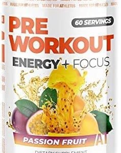 About Time Preworkout Energy + Focus (Natural Flavors, No Jitters, Gluten Free, ...