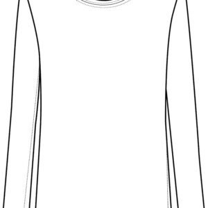 Natural Uniforms Women's Under Scrub Tee Crew Neck Long Sleeve T-Shirt