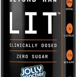 BEYOND RAW LIT On The Go | Ready to Drink Cans | Contains Caffeine, L-Citrulline...