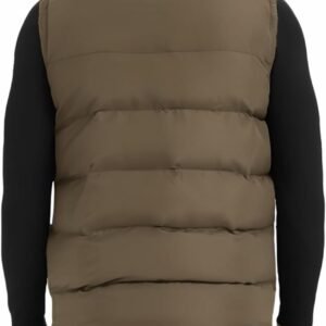 TUVEKE Men's Puffer Vest Water-Resistant winter outdoor Zipper Sleeveless Warm p...