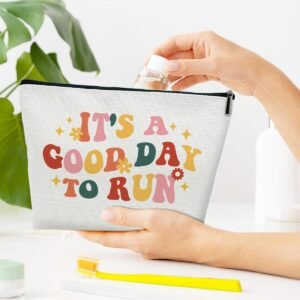 Groovy Running Gifts Makeup Bag, Running Gifts for Women, Gifts for Runners Wome...