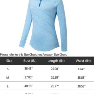 Womens Golf Tennis Polo Shirts Quarter Zip Sport Athletic Workout Tops