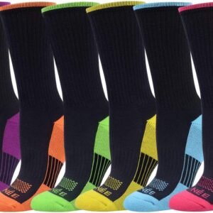JOYNÉE Womens-Crew-Athletic-Socks Cushion Running Socks with Moisture Wicking fo...