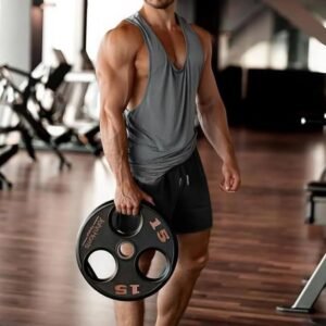 Aolesy Mens Workout Shorts with Zip Pocket 5" Lightweight Gym Running Shorts Lin...