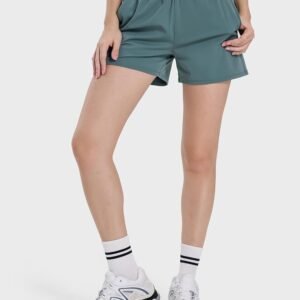 altiland Women's 4-Way Stretch Quick Dry Workout Shorts, Breathable Athletic Yog...