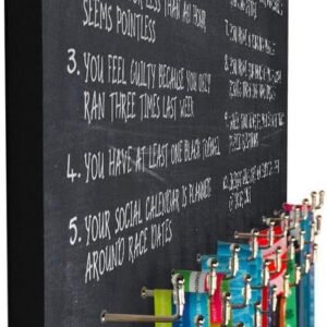 Gone For a Run Hooked on Medal Hanger | You Know You're a Runner When