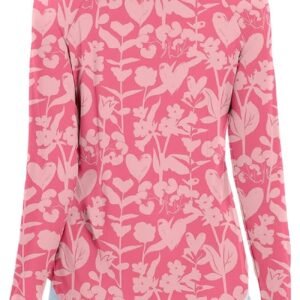 Soneven Womens Long Sleeve Golf Shirts Half Zip Moisture Wicking Print Golf Tops...