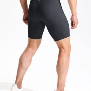 NELEUS Men's Compression Short with Pocket Dry Fit Yoga Running Shorts Pack of 3