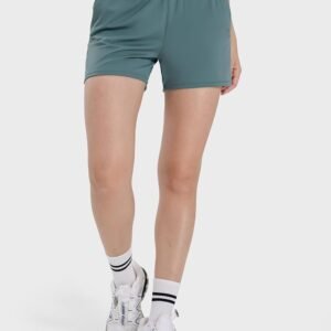 altiland Women's 4-Way Stretch Quick Dry Workout Shorts, Breathable Athletic Yog...