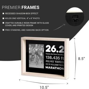 Gone For a Run Premier Running Photo Frame | 26.2 Math Miles