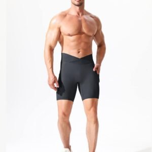 NELEUS Men's Compression Short with Pocket Dry Fit Yoga Running Shorts Pack of 3