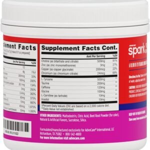 AdvoCare Spark Vitamin & Amino Acid Supplement - Focus & Energy Drink Powder Mix...