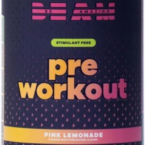 BEAM Be Amazing Vegan Stim Free Pre-Workout Powder | Energy Booster Powdered Dri...