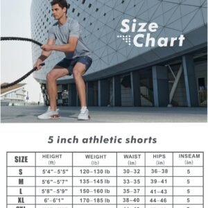 NORTHYARD Men's Athletic Running Shorts 5" Quick Dry Lightweight with Zip Pocket...