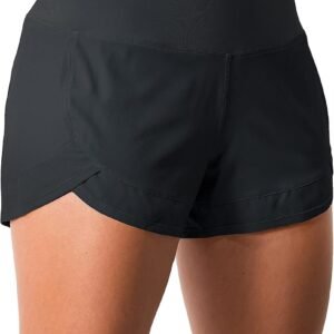 Tough Mode Womens 3" Lightweight Running WOD Volleyball Shorts Workout Mesh Line...