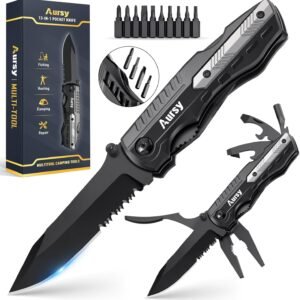 Gifts for Men, Multitool Pocket Knife, Stocking Stuffers for Men, Christmas for ...