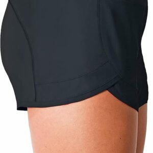 Tough Mode Womens 3" Lightweight Running WOD Volleyball Shorts Workout Mesh Line...