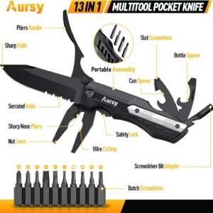 Gifts for Men, Multitool Pocket Knife, Stocking Stuffers for Men, Christmas for ...