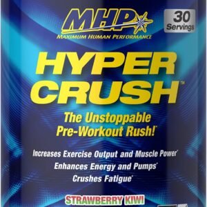 Maximum Human Performance Hyper Crush Pre Workout Powder, Increases Energy, Musc...