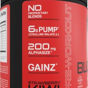 Bucked Up Pre Workout - Best Tasting - 6 Grams Citrulline, 2 Grams Beta Alanine ...