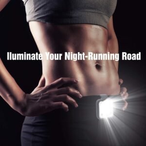 Running Light, 2Pack Reflective Safety-Light for Runners, Rechargeable LED Light...