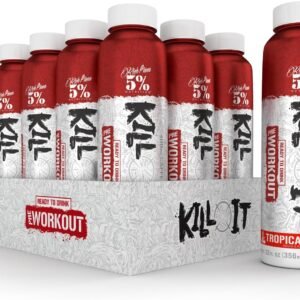 5% Nutrition Kill It Ready-to-Drink High Stim Pre Workout | 400mg Caffeine Energ...