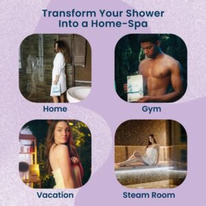 Body Restore Shower Steamers Aromatherapy 15 Pack - Christmas Gifts for Women, S...