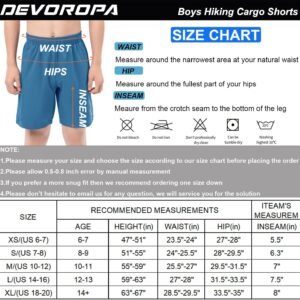 DEVOROPA Youth Boys Athletic Running Shorts Lightweight Quick Dry Sports Workout...