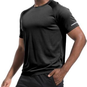 Boyzn 1 or 3 Pack Men's Workout Running Shirts, Dry Fit Moisture Wicking T-Shirt...