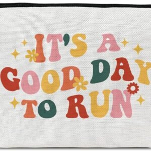 Groovy Running Gifts Makeup Bag, Running Gifts for Women, Gifts for Runners Wome...