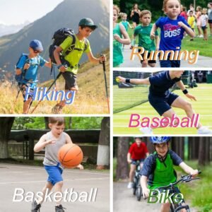 DEVOROPA Youth Boys Athletic Running Shorts Lightweight Quick Dry Sports Workout...