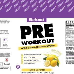 Bluebonnet Nutrition Extreme Edge Pre workout, Muscle Recharging Formula*, Incre...