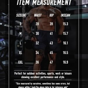 Aolesy Mens Workout Shorts with Zip Pocket 5" Lightweight Gym Running Shorts Lin...