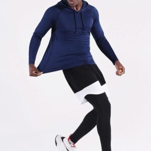 CADMUS Men's Workout Long Sleeve Fishing Shirts UPF 50+ Sun Protection Dry Fit H...