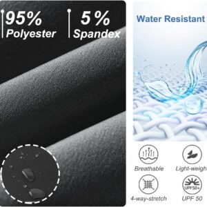 DEVOROPA Youth Boys Athletic Running Shorts Lightweight Quick Dry Sports Workout...